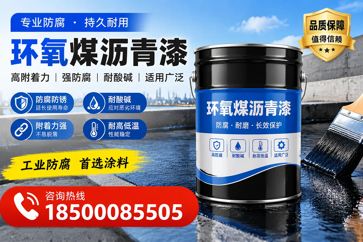 环氧煤沥青漆在不同气候条件下的应用效果，博尔塔拉案例分析